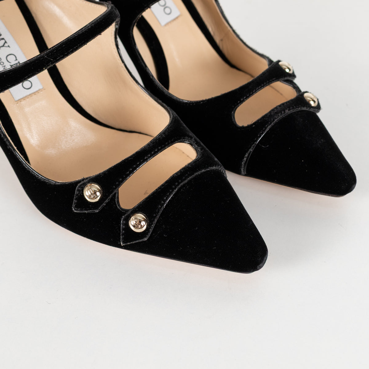 Jimmy Choo Lacey Velvet Black Mary Jane Pump - Image 11