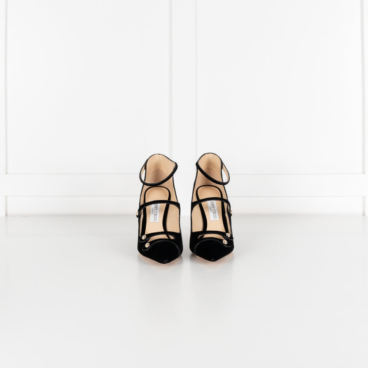 Jimmy Choo Lacey Velvet Black Mary Jane Pump - Image 3