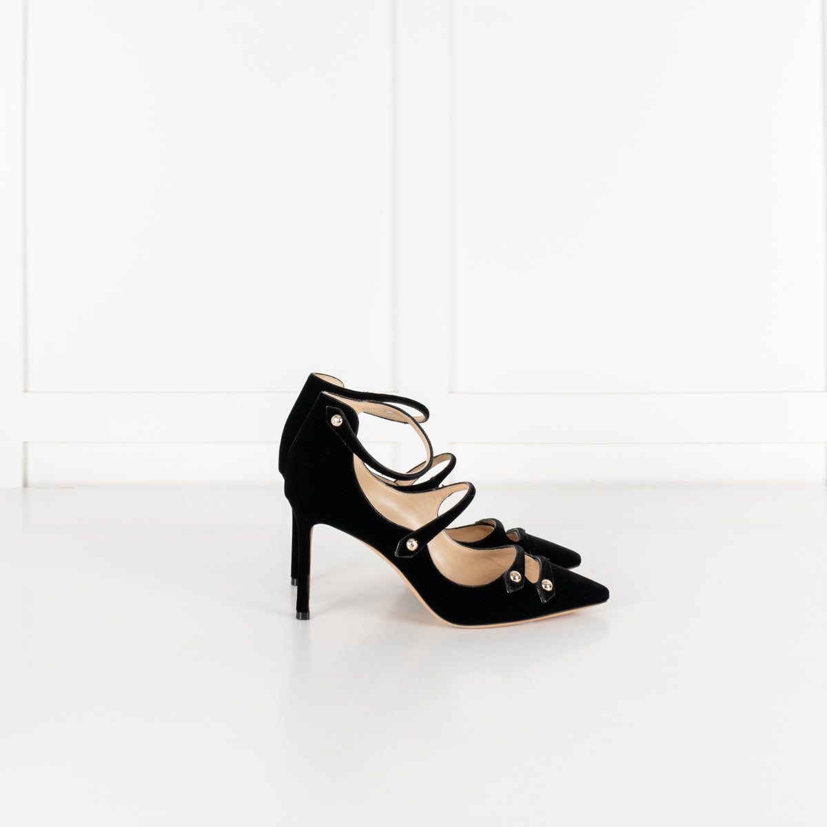 Jimmy Choo Lacey Velvet Black Mary Jane Pump - Image 6