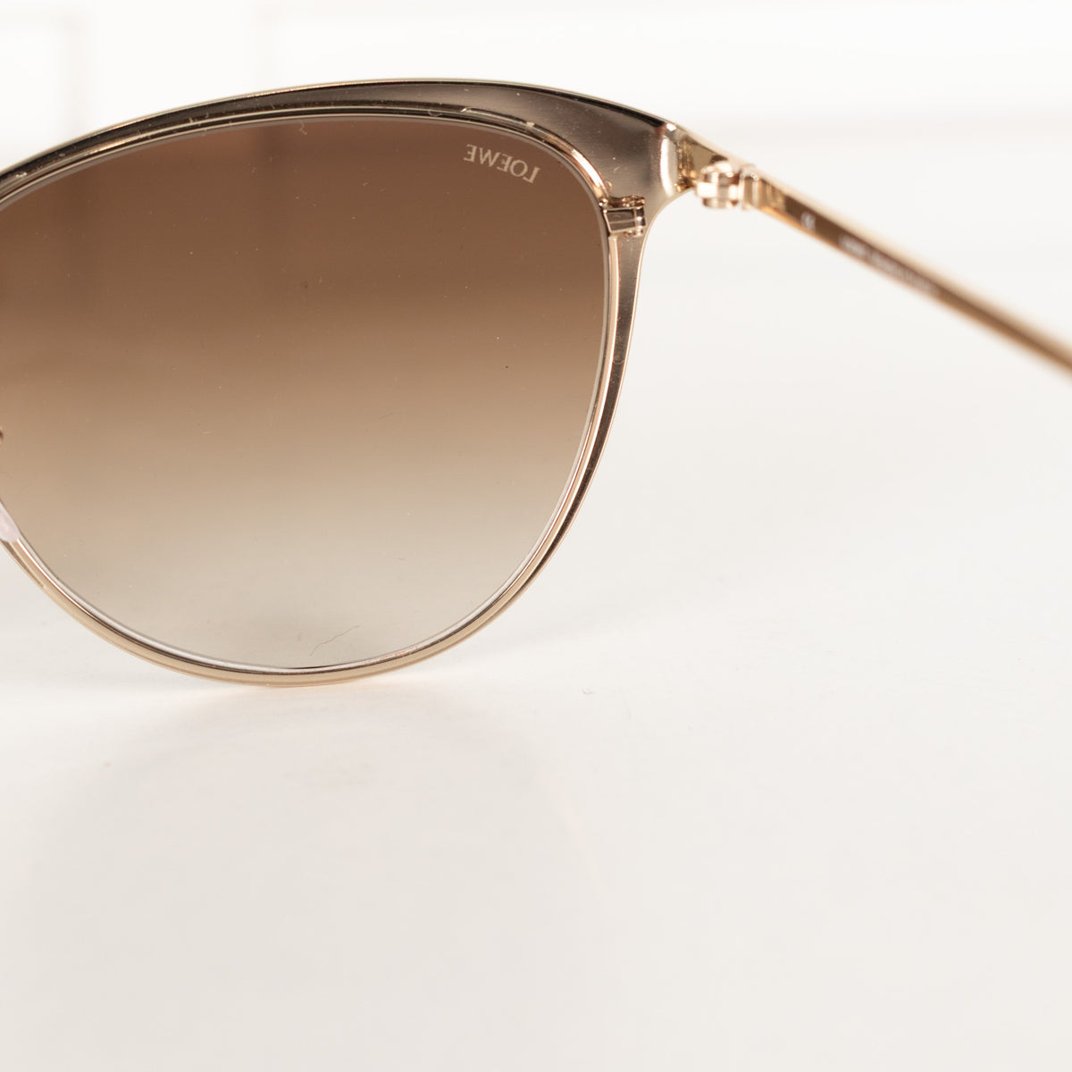 Loewe Burgundy Rounded Metal Sunglasses - Image 14
