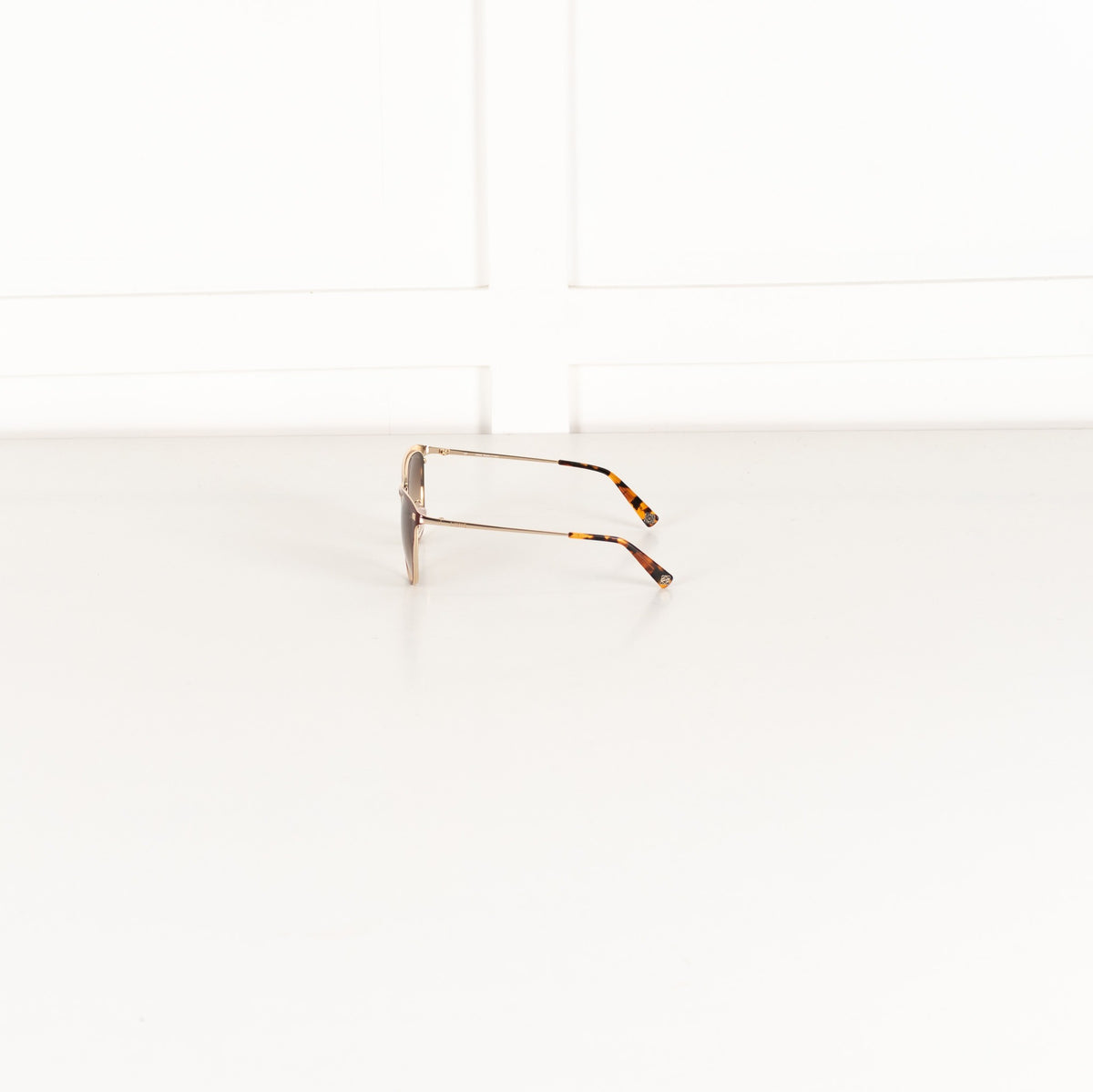 Loewe Burgundy Rounded Metal Sunglasses - Image 4