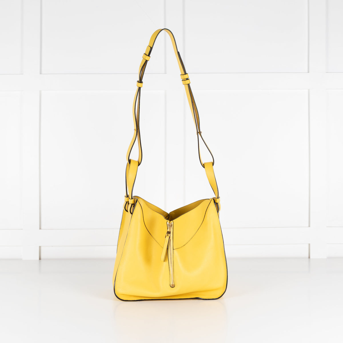 Loewe Yellow Leather Hammock Shoulder Bag - Image 5