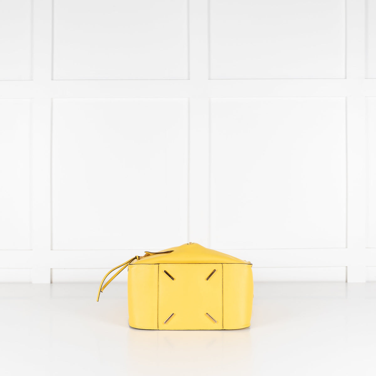 Loewe Yellow Leather Hammock Shoulder Bag - Image 8