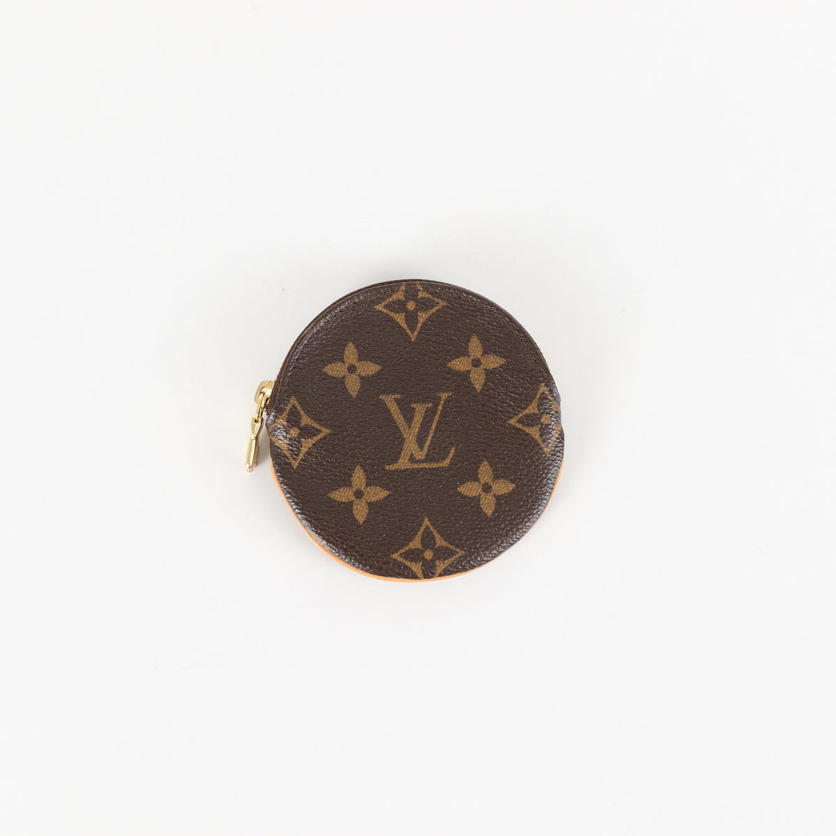 Louis Vuitton Brown Monogram Round Coin Purse - Image 2