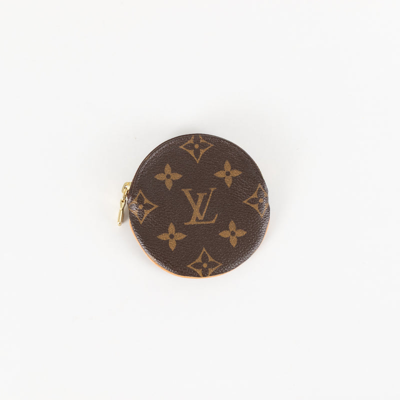Louis Vuitton Brown Monogram Round Coin Purse - Image 2