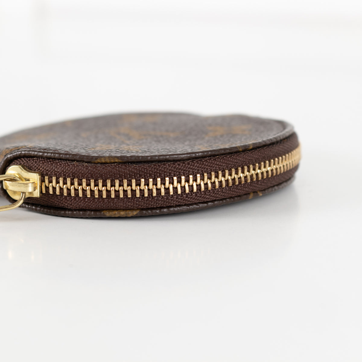 Louis Vuitton Brown Monogram Round Coin Purse - Image 5