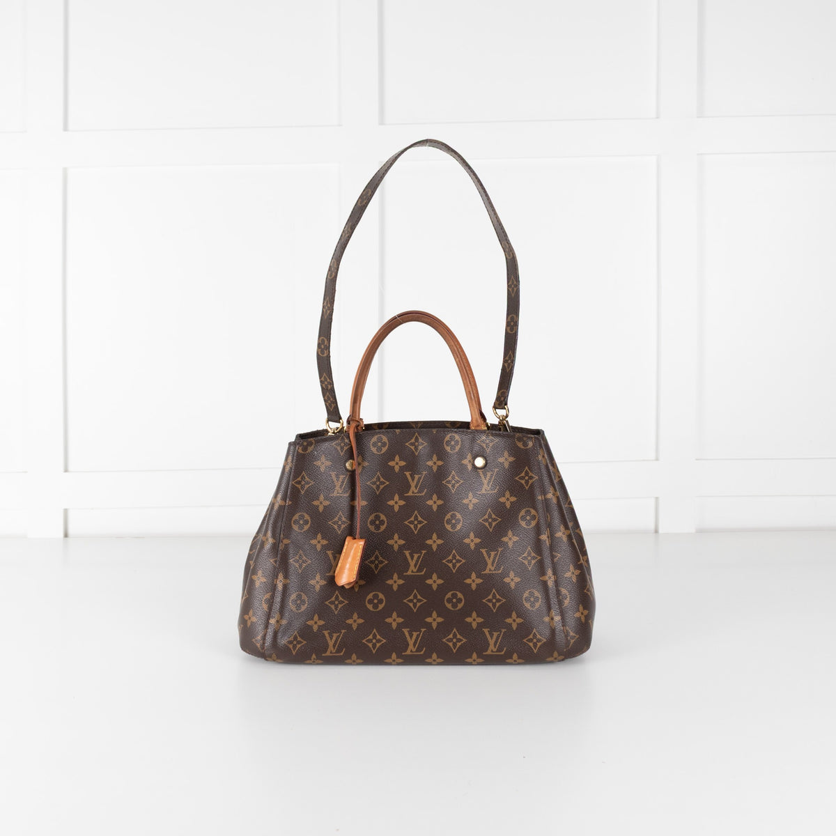 Louis Vuitton Montaigne BB bag in Brown Monogram - Image 1