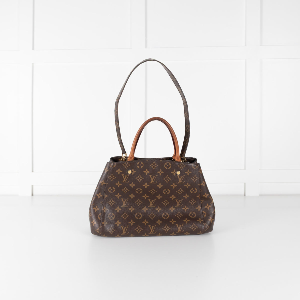 Louis Vuitton Montaigne BB bag in Brown Monogram - Image 3
