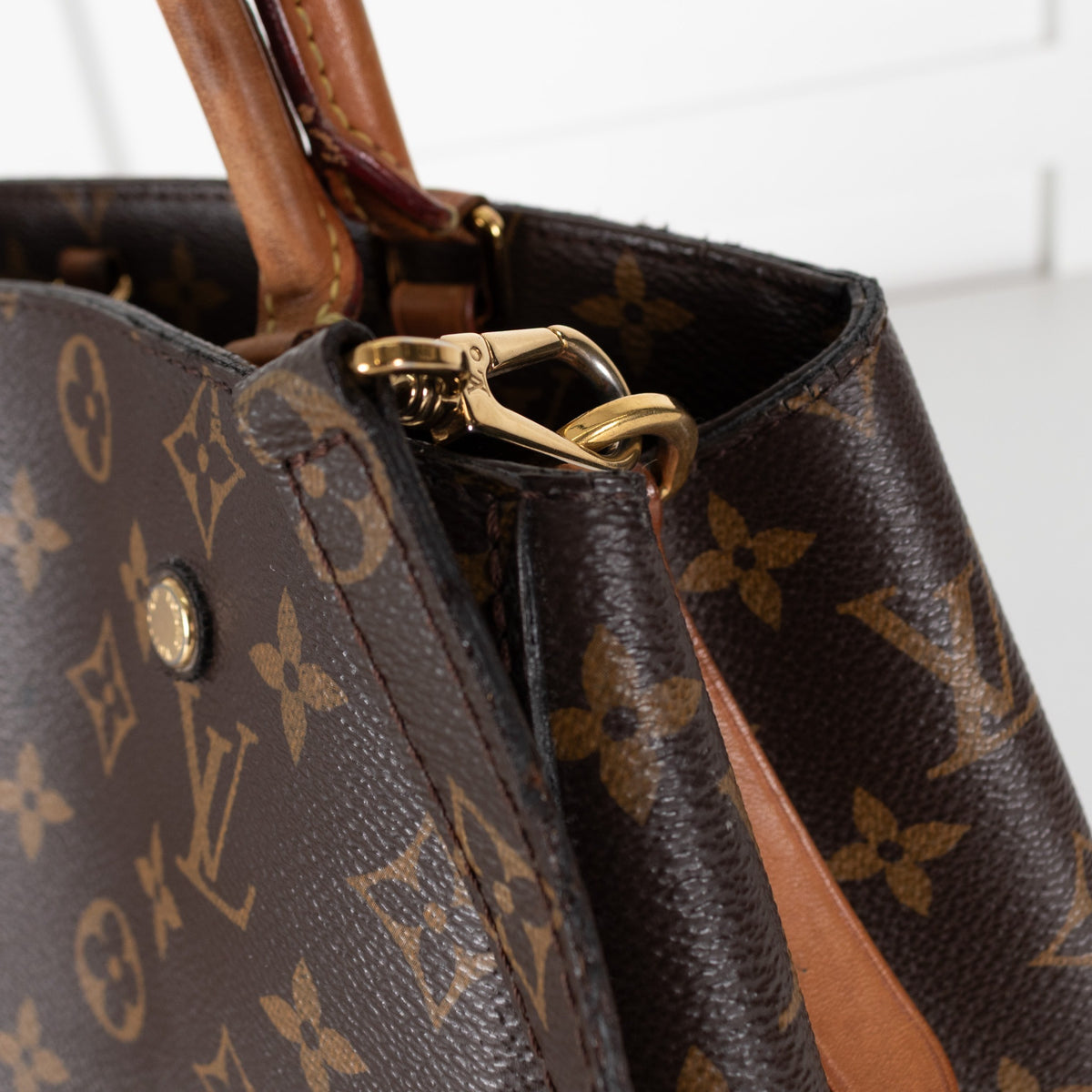 Louis Vuitton Montaigne BB bag in Brown Monogram - Image 8