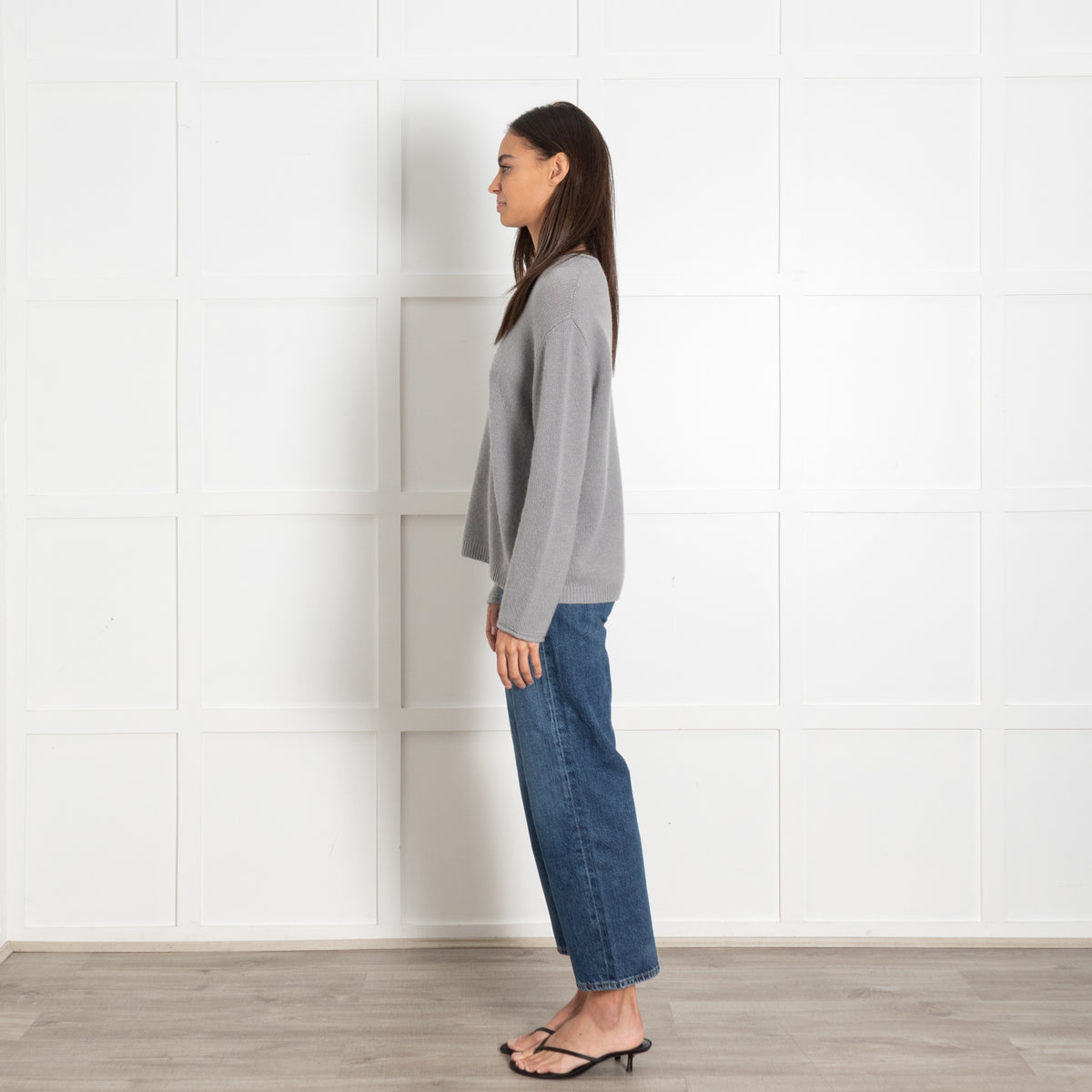 Luisa Cerano Grey Sweater - Image 4