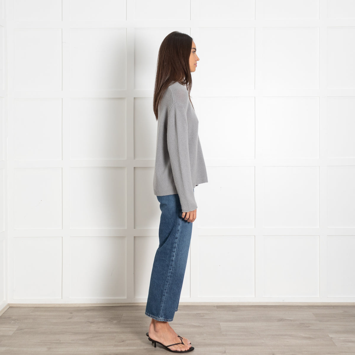 Luisa Cerano Grey Sweater - Image 6