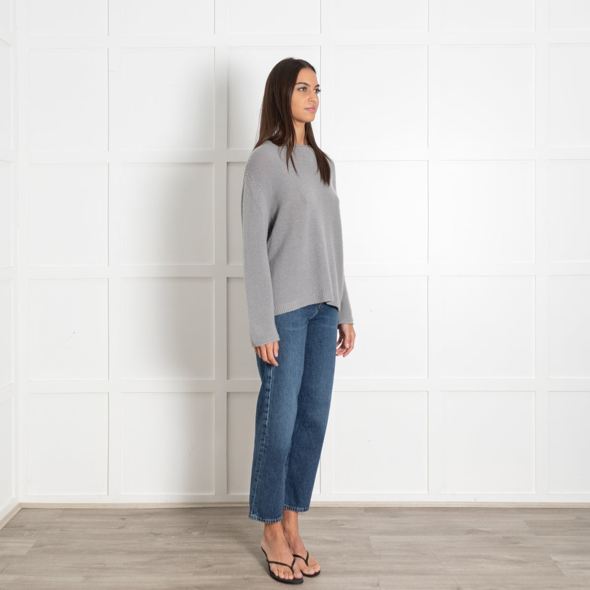 Luisa Cerano Grey Sweater - Image 7