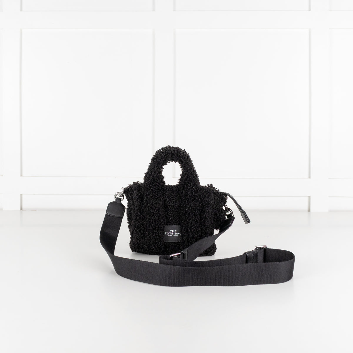 Marc Jacobs Black Teddy Micro Tote Handle and Strap Bag - Image 1