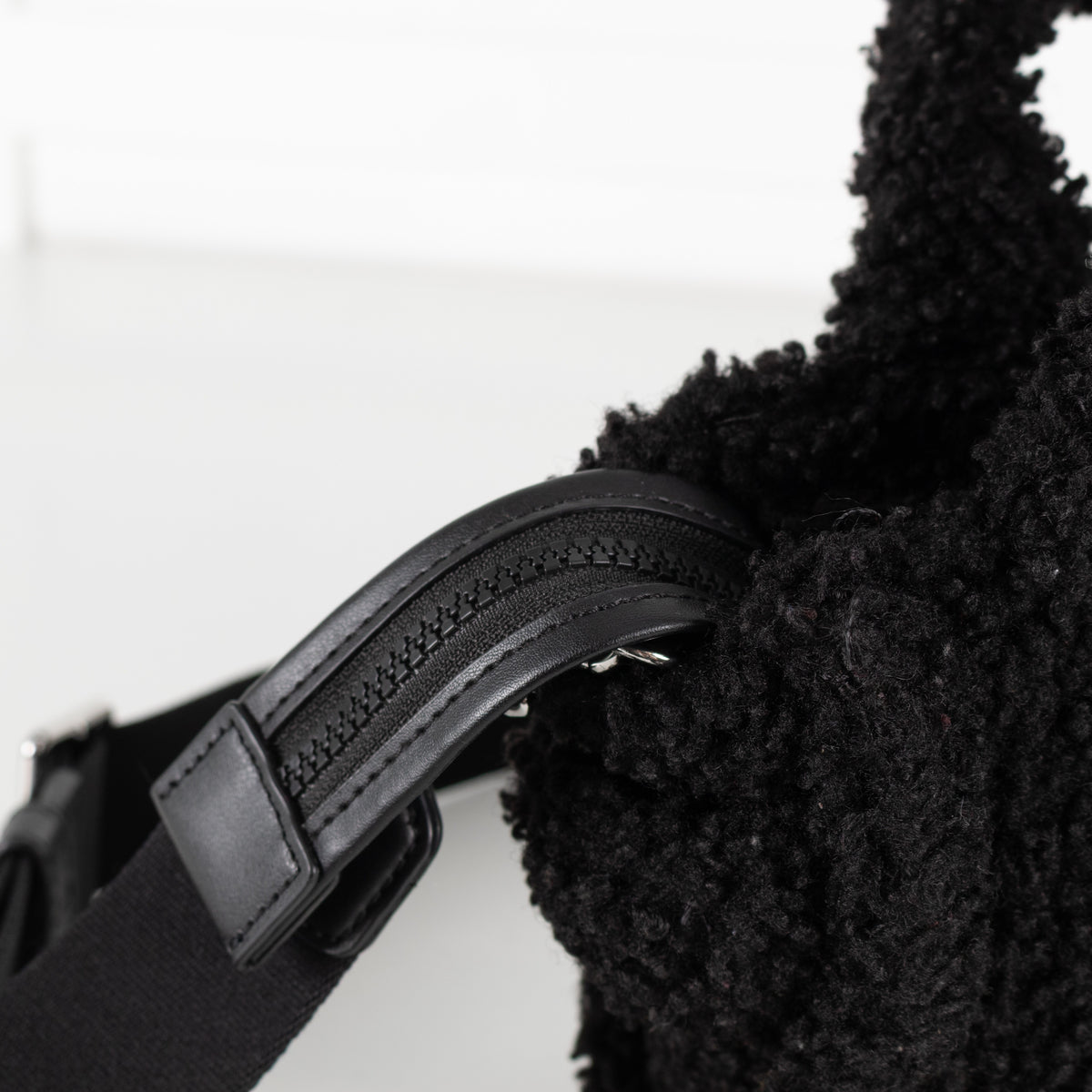 Marc Jacobs Black Teddy Micro Tote Handle and Strap Bag - Image 16