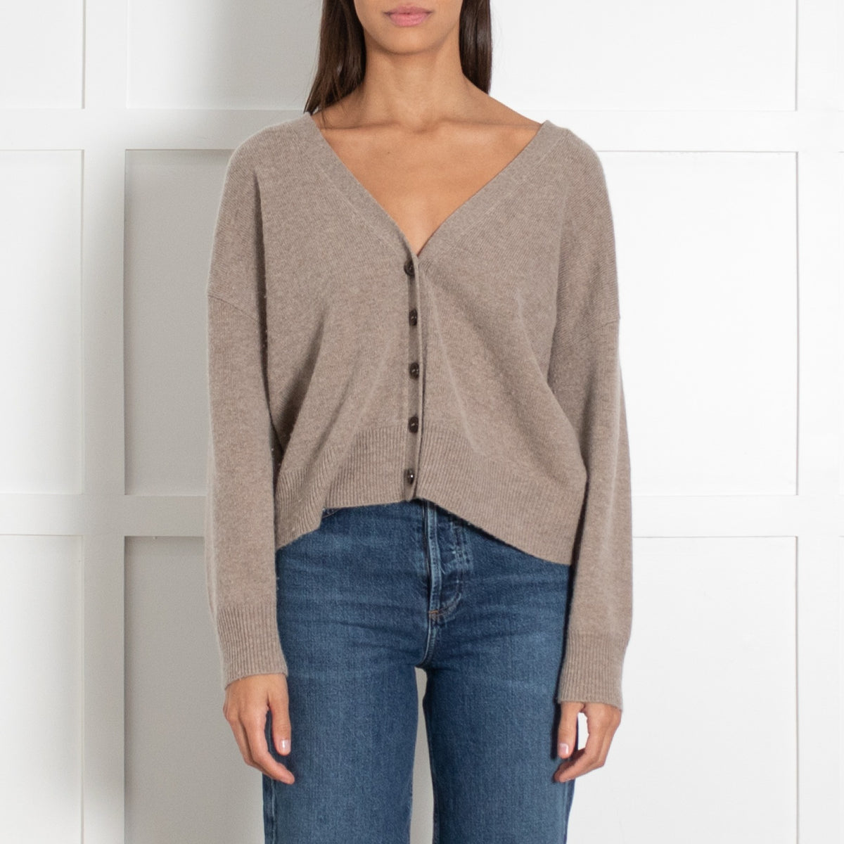 Marella Beige Cardigan With Buttons - Image 2