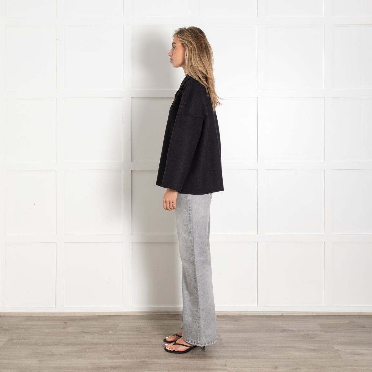 Marni Black Wool Short Coat - Image 4