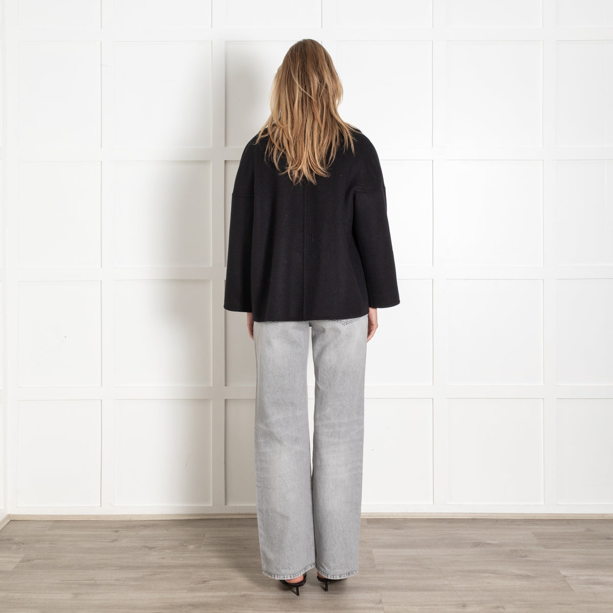 Marni Black Wool Short Coat - Image 5