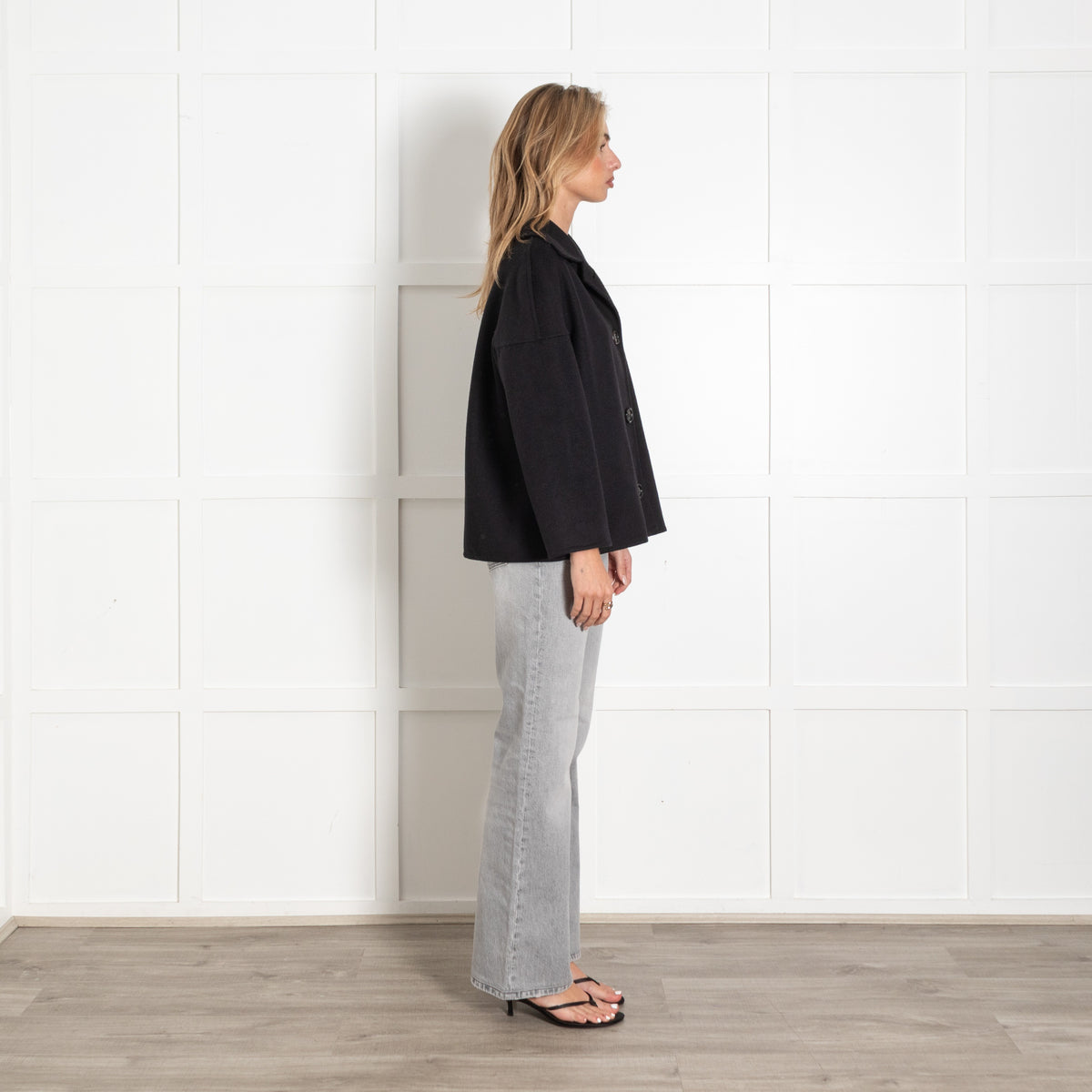 Marni Black Wool Short Coat - Image 6