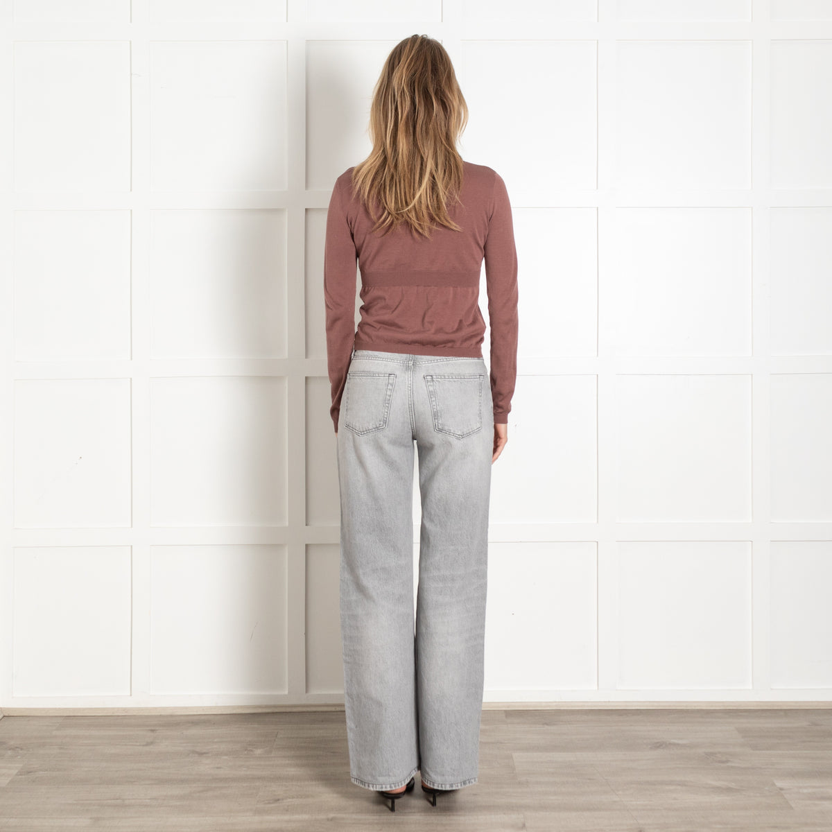 Marni Blush Fine Cotton Edge To Edge Cardigan - Image 5
