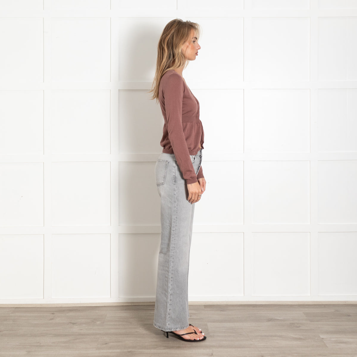 Marni Blush Fine Cotton Edge To Edge Cardigan - Image 6