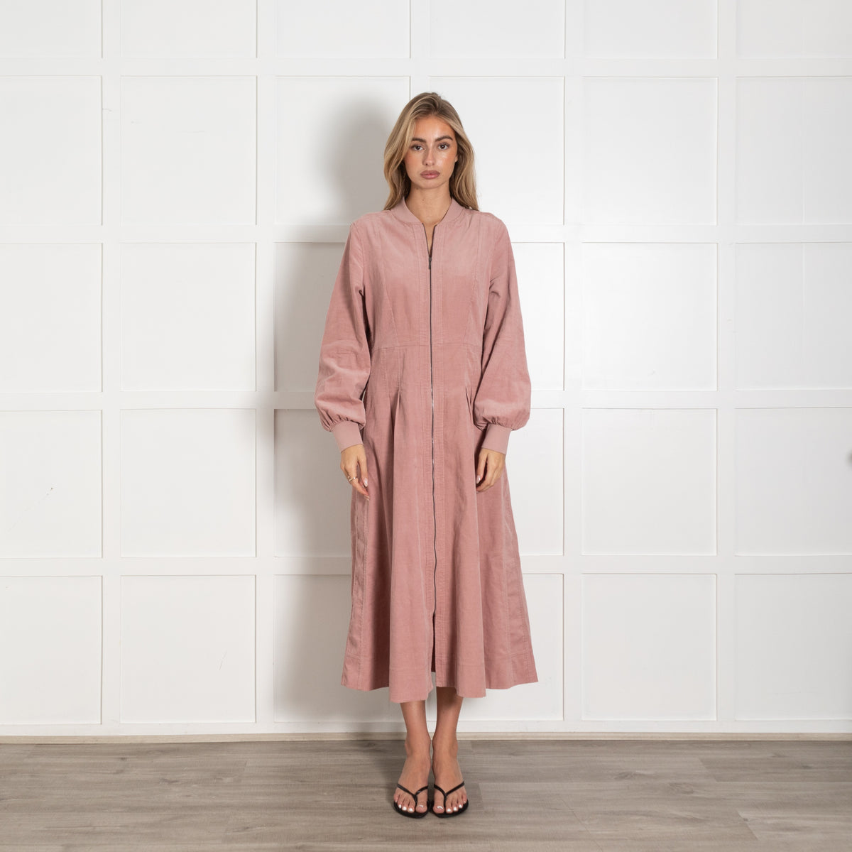 Me+Em Pink Zip Front Dress - Image 1