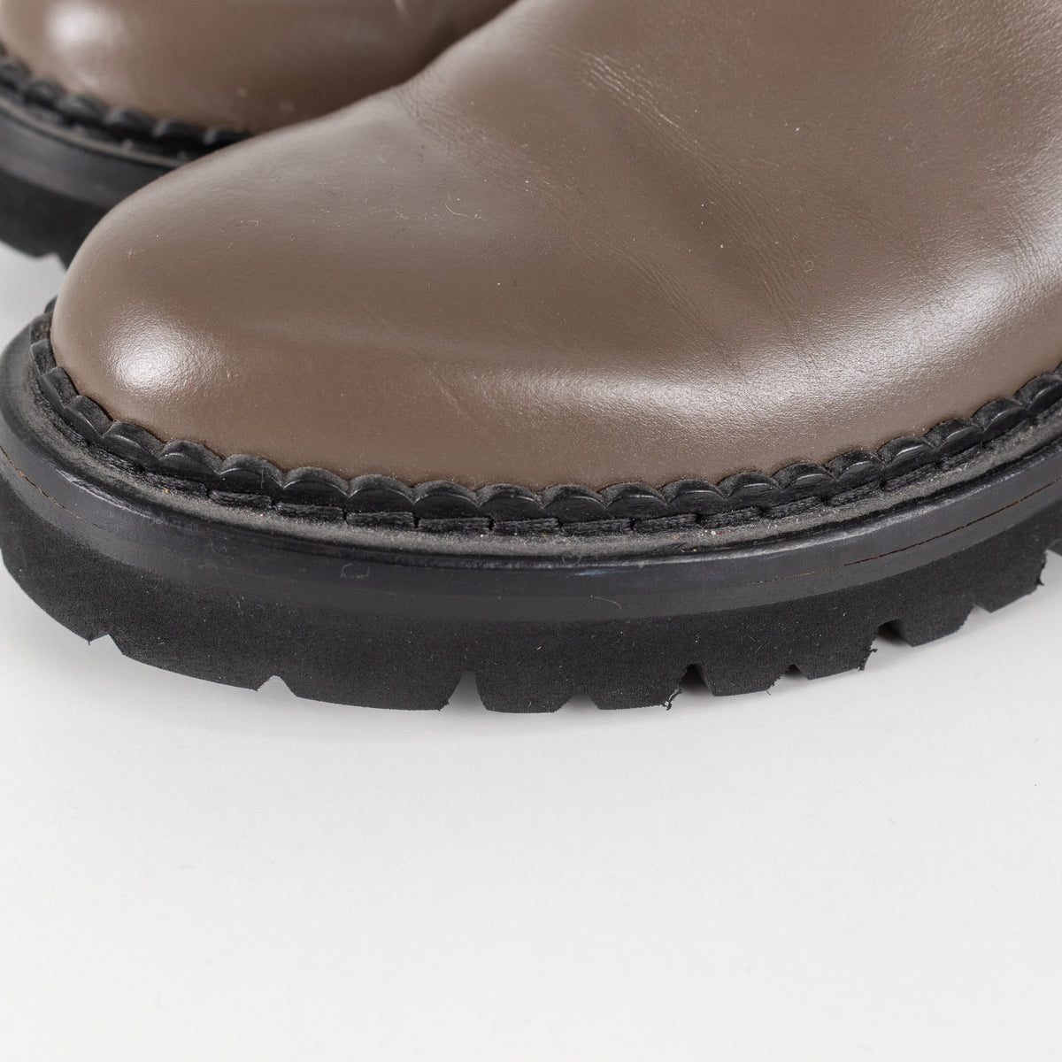 Me+Em Taupe Chunky Chelsea Leather Boots UK 4 - Image 10