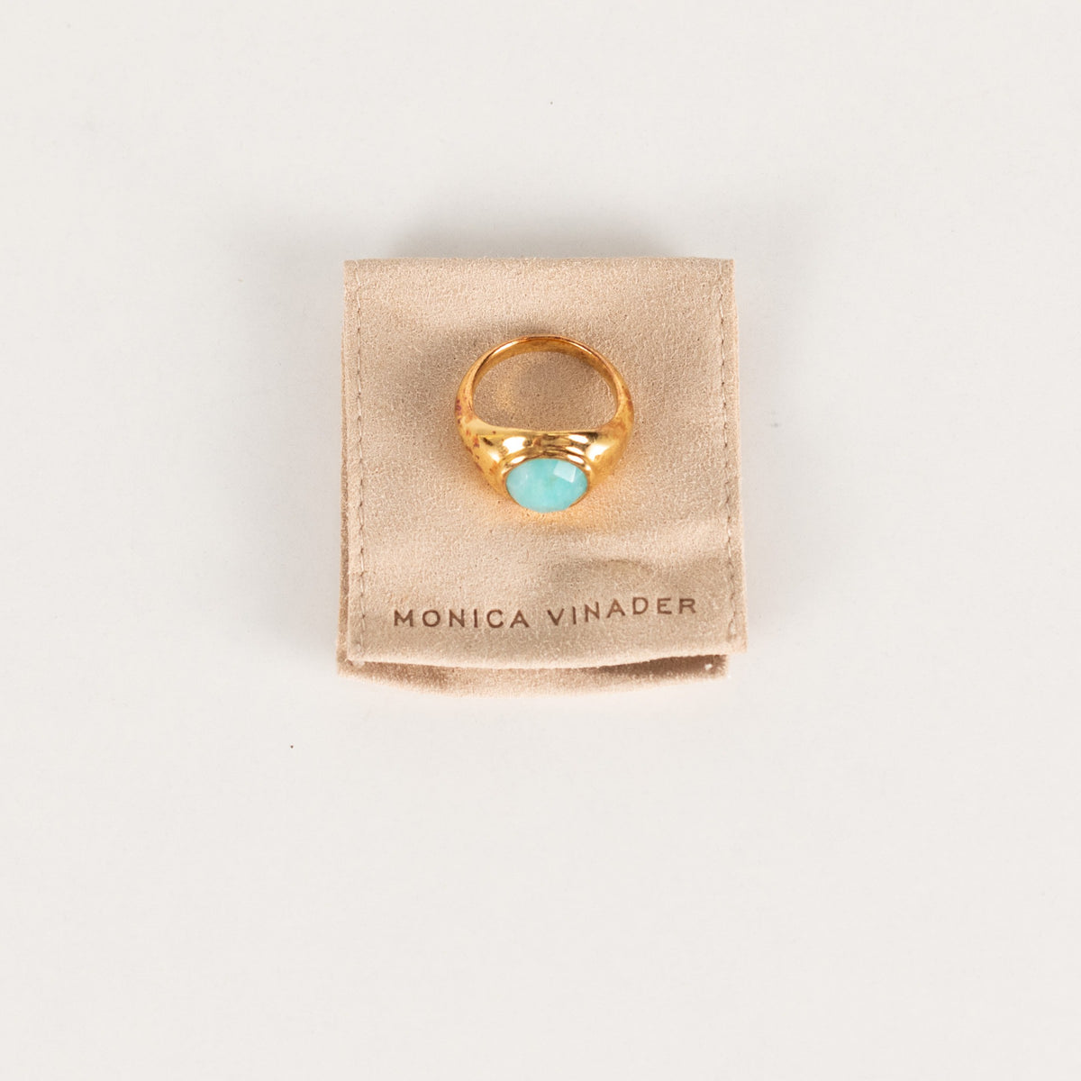 Monica Vinader Eclipse Gemstone Signet Ring - Image 3