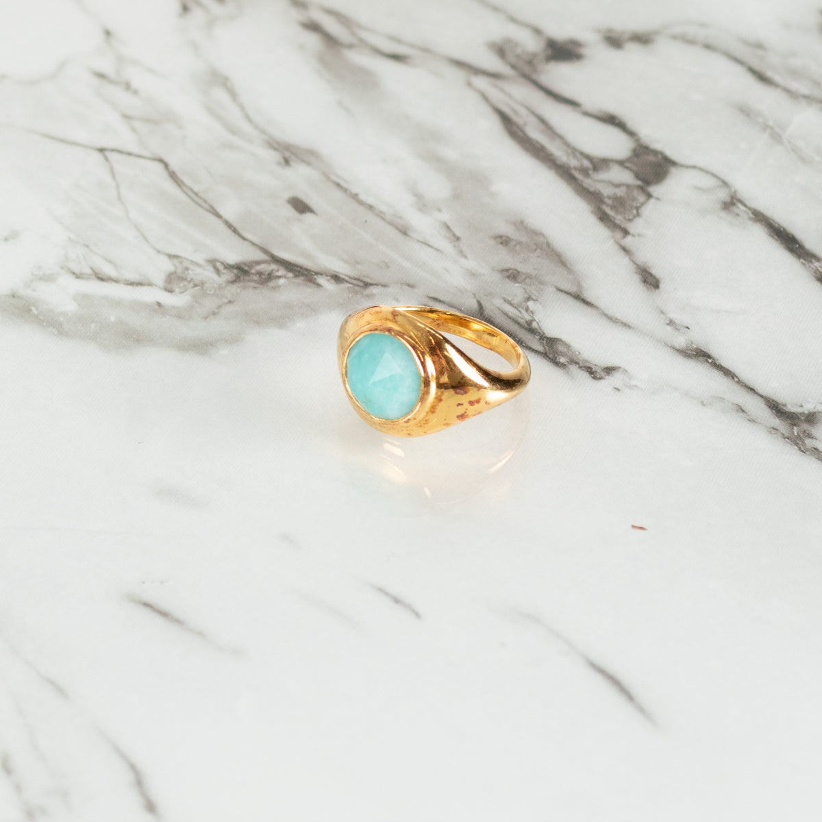 Monica Vinader Eclipse Gemstone Signet Ring - Image 7