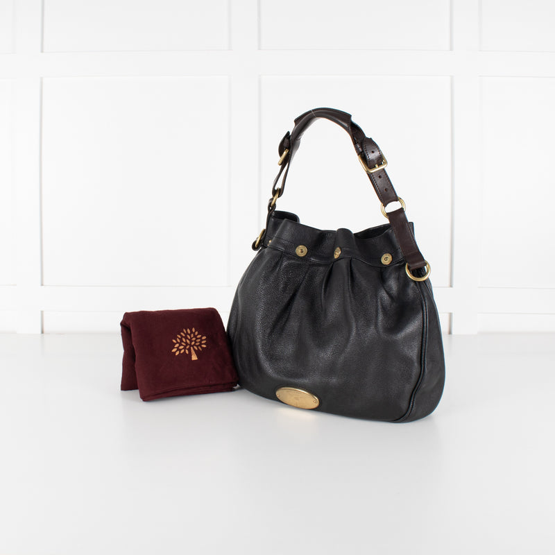 Mulberry Black Mitzy Leather Tote Bag - Image 2