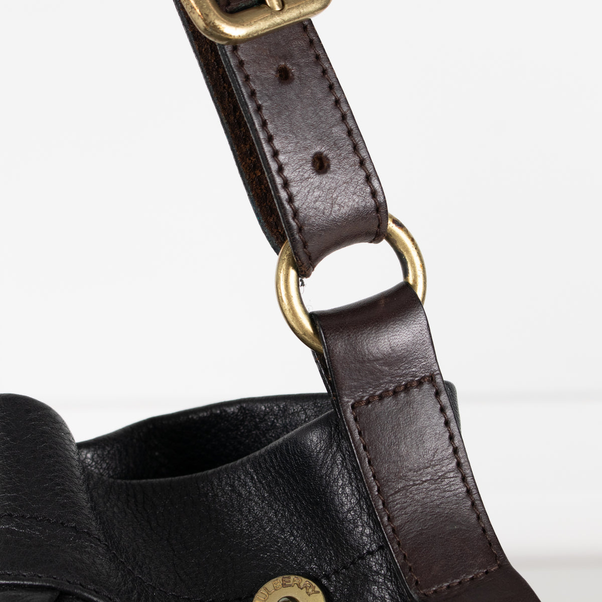 Mulberry Black Mitzy Leather Tote Bag - Image 11