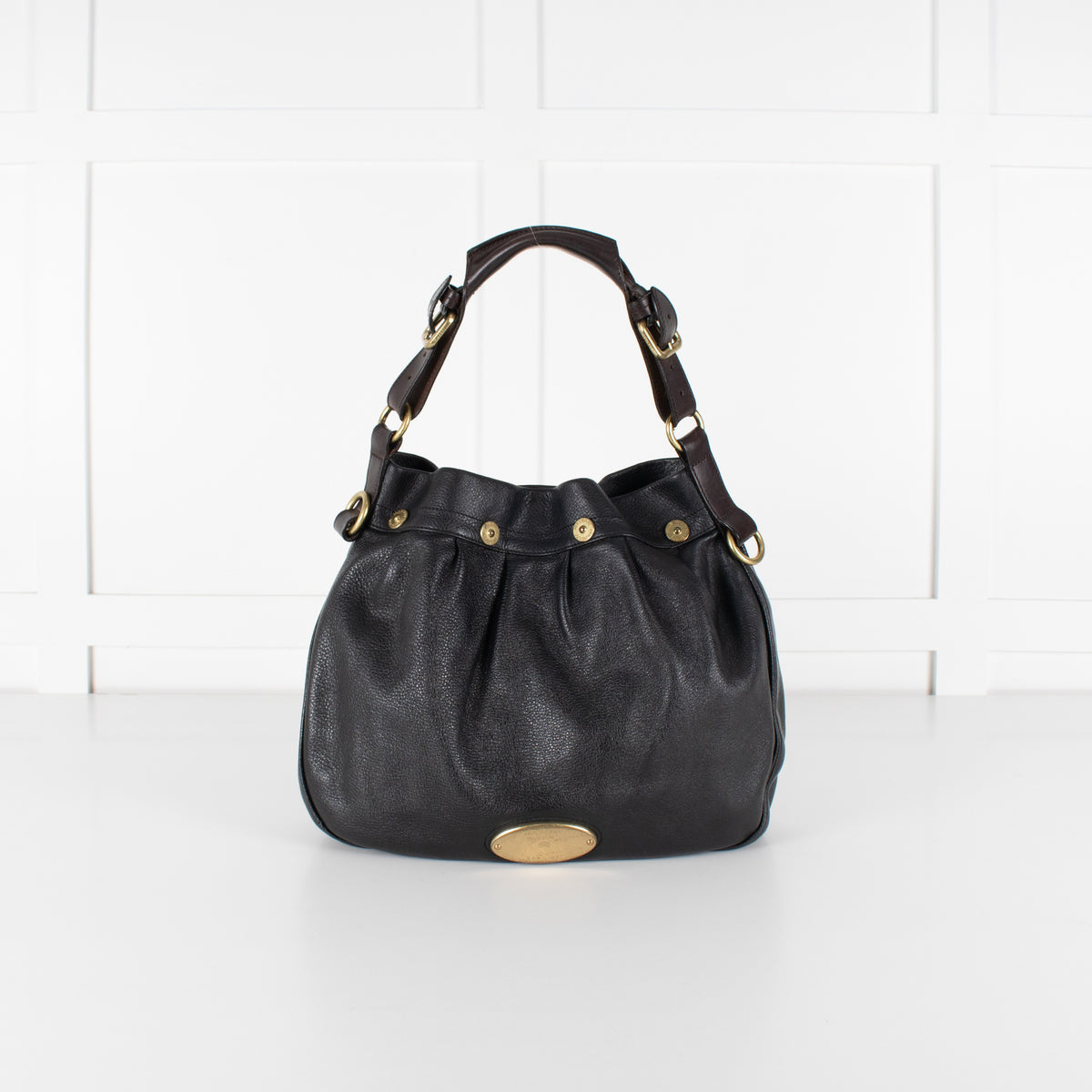 Mulberry Black Mitzy Leather Tote Bag - Image 1