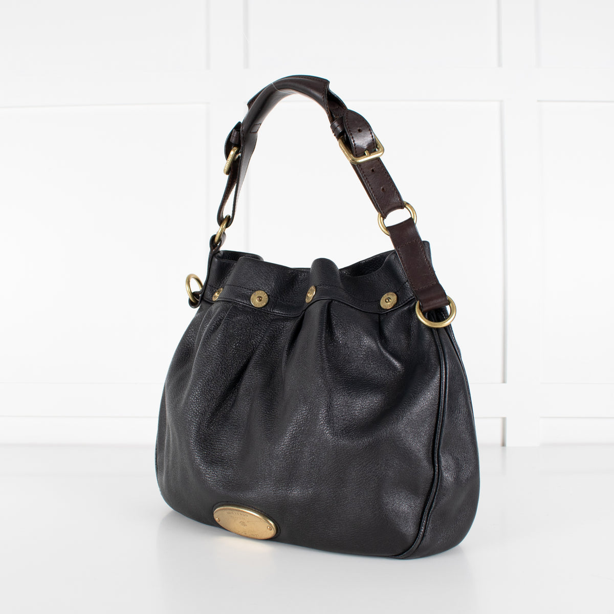 Mulberry Black Mitzy Leather Tote Bag - Image 6