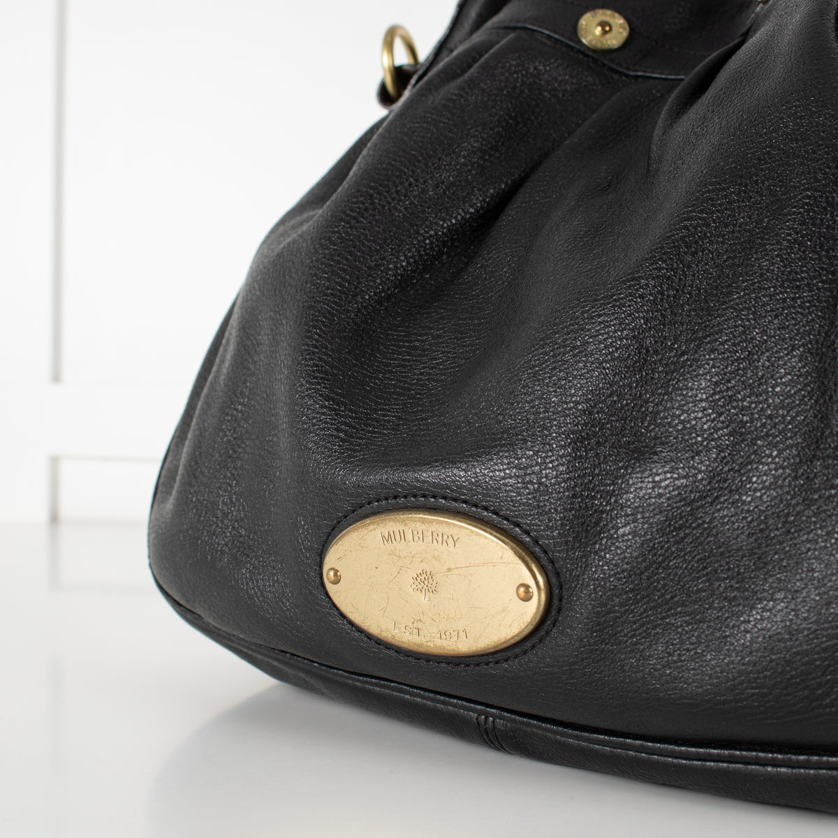 Mulberry Black Mitzy Leather Tote Bag - Image 7