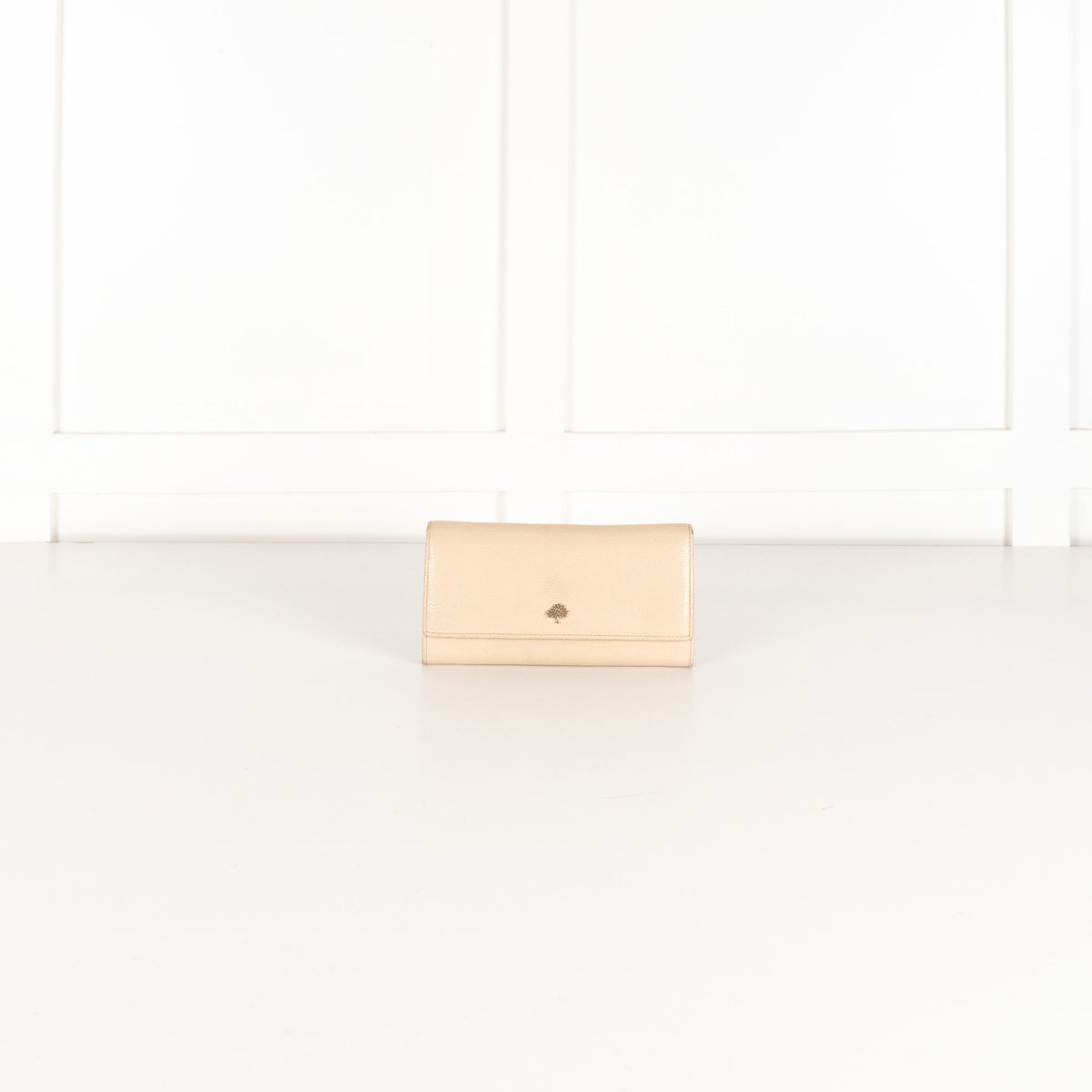 Mulberry Cream Pebbled Leather Wallet Purse - Image 1