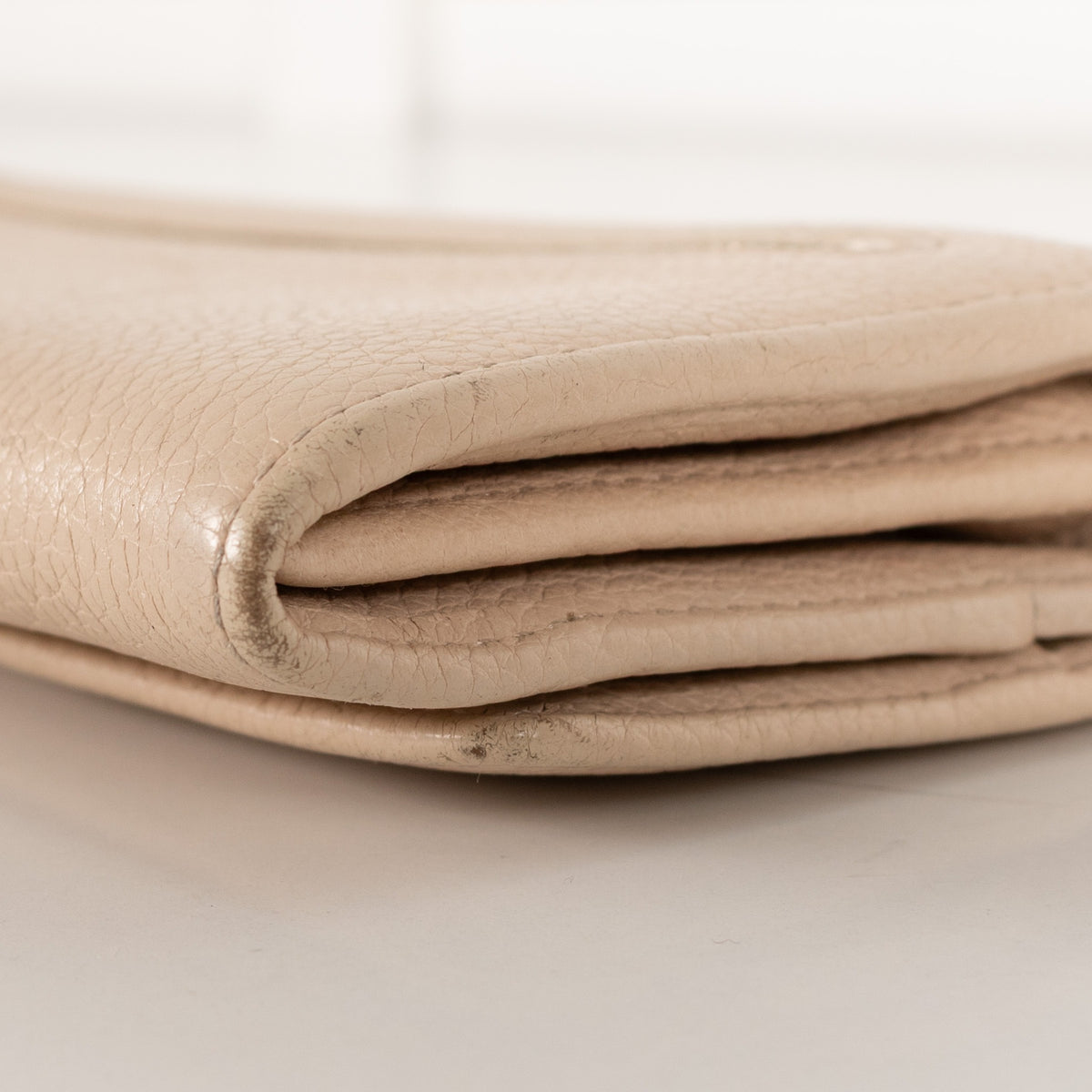 Mulberry Cream Pebbled Leather Wallet Purse - Image 13