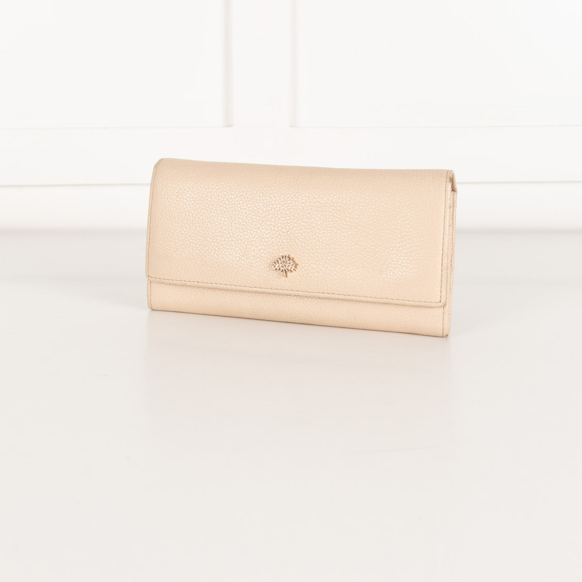 Mulberry Cream Pebbled Leather Wallet Purse - Image 6