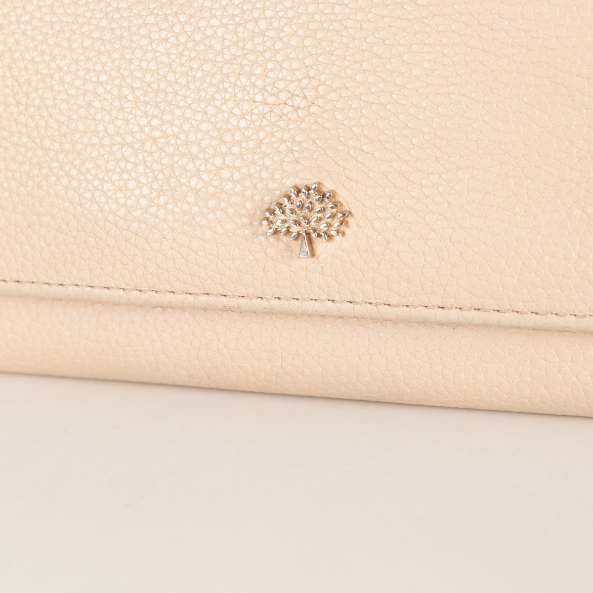 Mulberry Cream Pebbled Leather Wallet Purse - Image 7