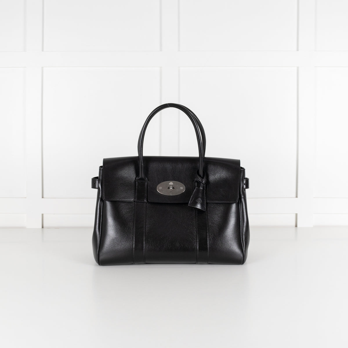Mulberry Large Black Bayswater Handbag - Image 1