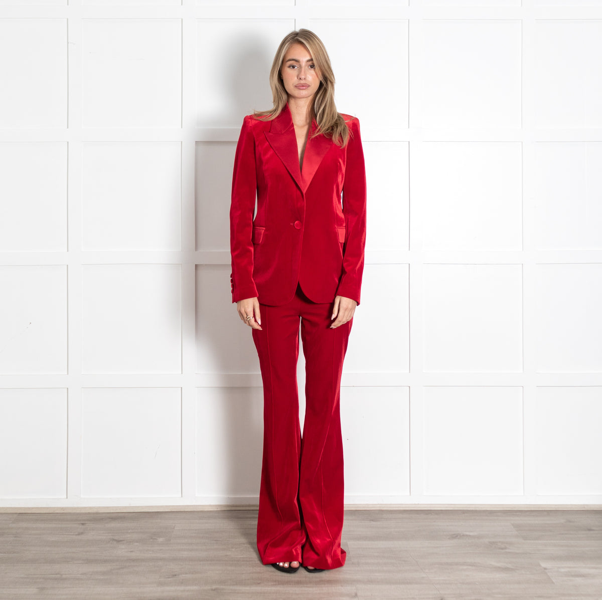 Beatrice Red Blazer - Image 1