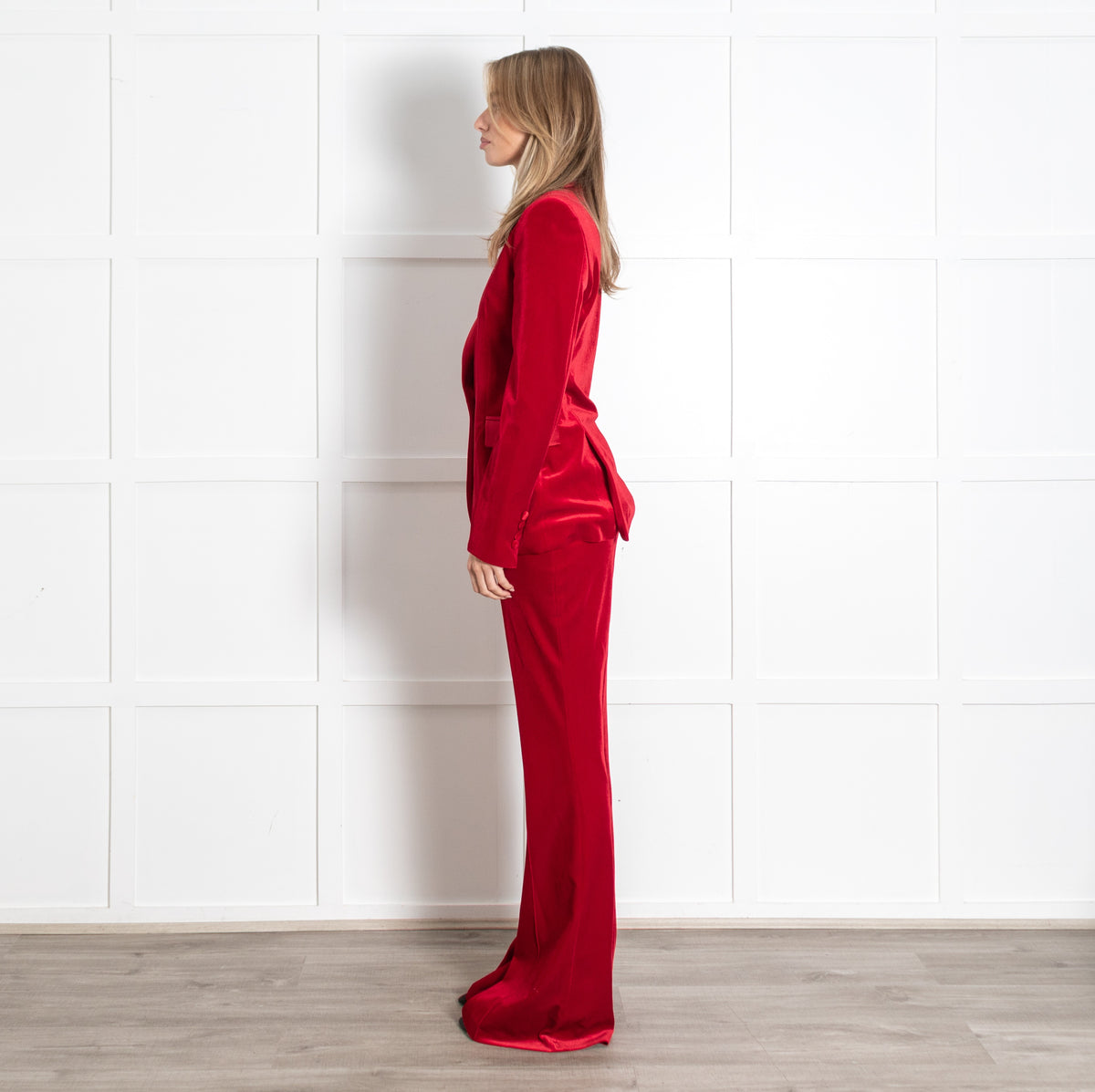 Beatrice Red Blazer - Image 4