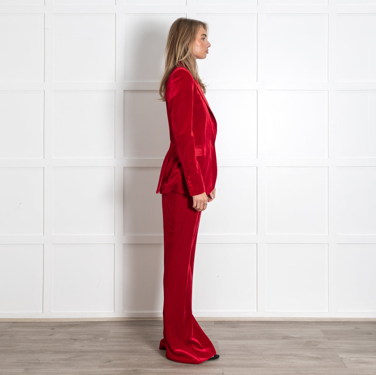 Beatrice Red Blazer - Image 6