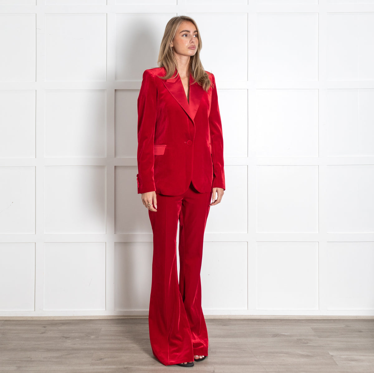 Beatrice Red Blazer - Image 7