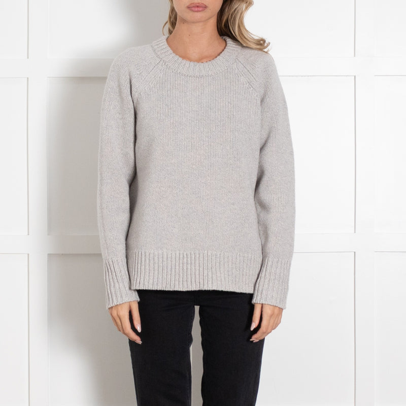 navygrey Grey Knit Sweater - Image 2