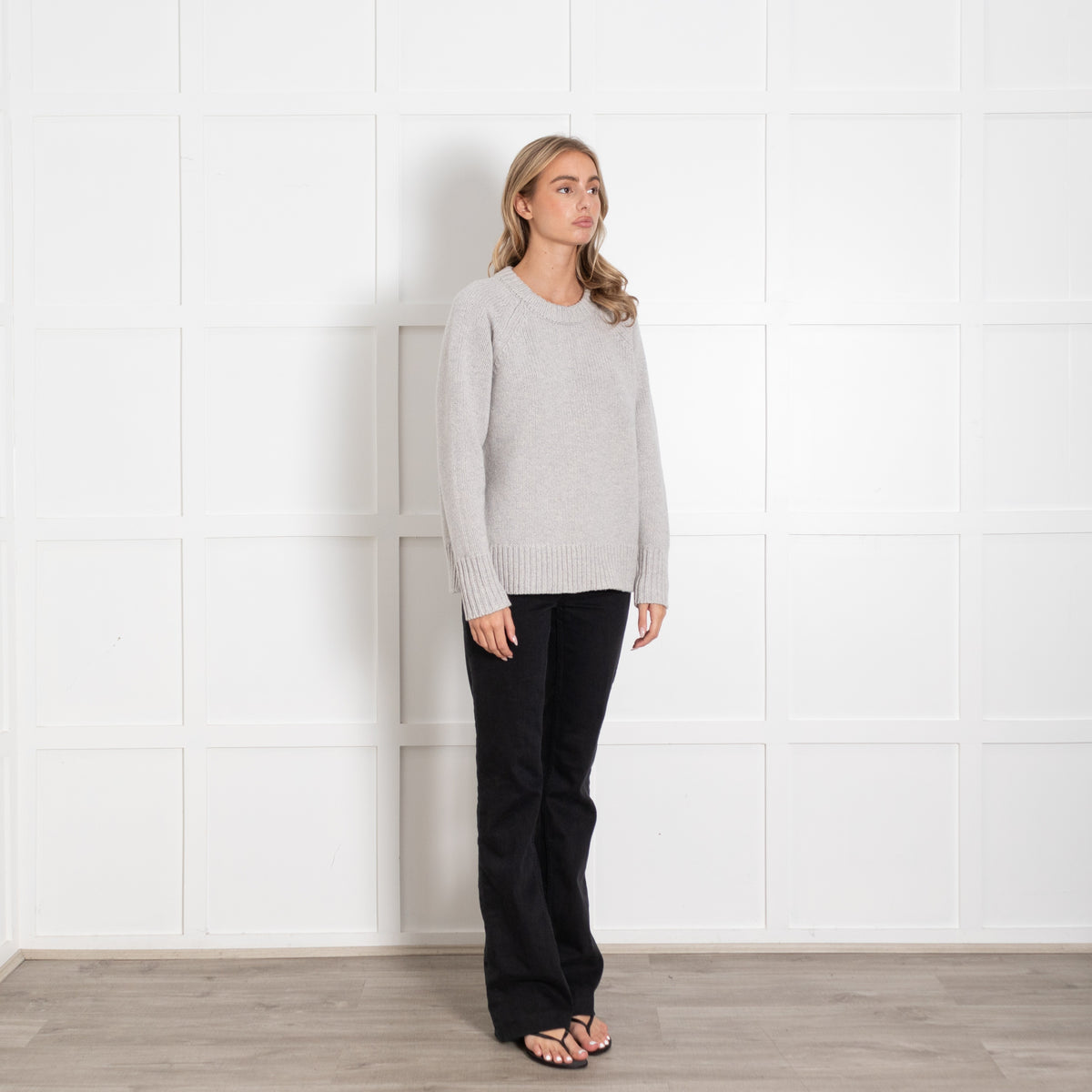 navygrey Grey Knit Sweater - Image 7