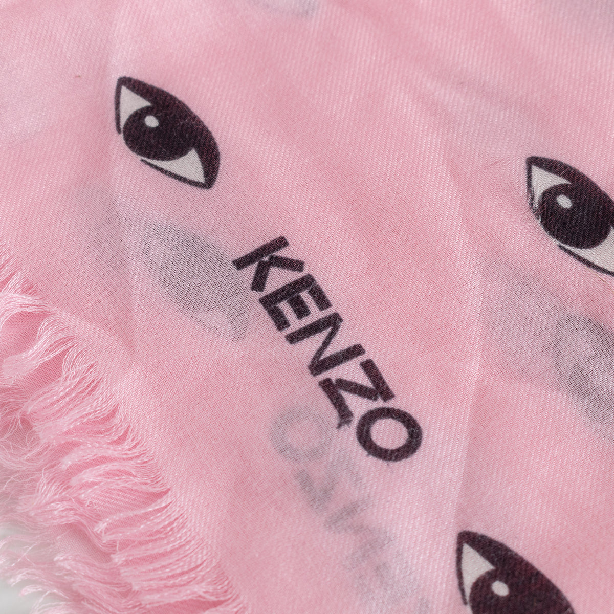 Kenzo Pale Pink Eye Scarf