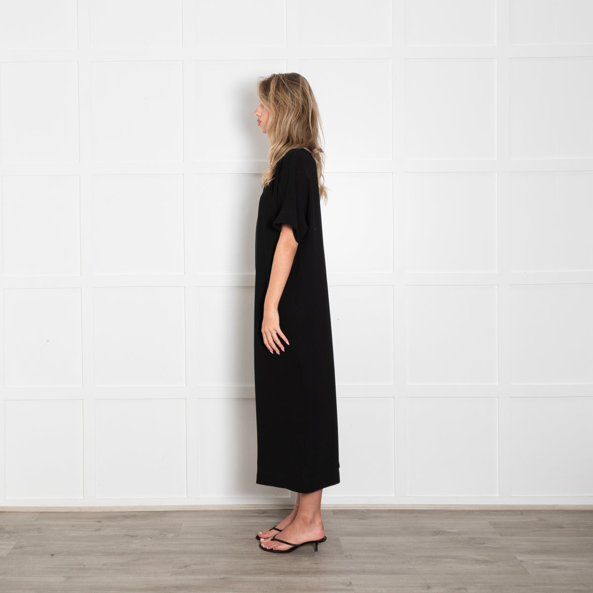 Laboratorio Capri Black Drop Sleeve jumpsuit