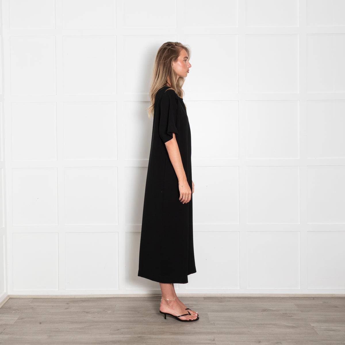 Laboratorio Capri Black Drop Sleeve jumpsuit