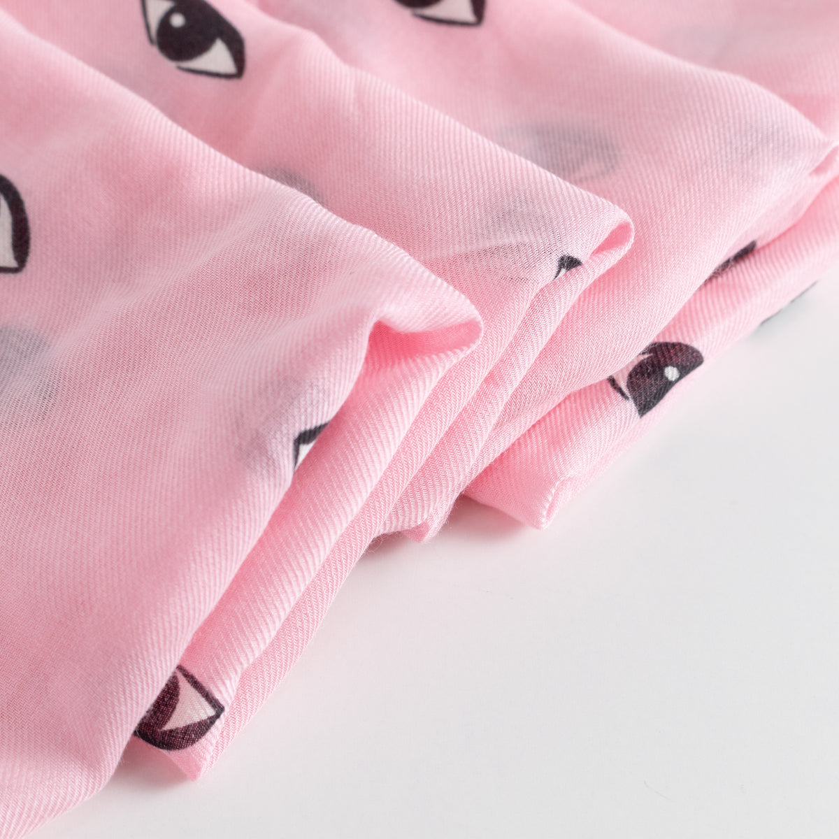Kenzo Pale Pink Eye Scarf