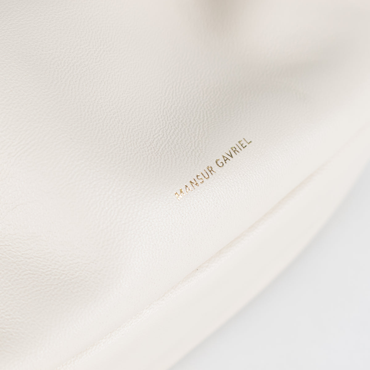 Mansur Gavriel Cream Mini Cloud Cross Body Bag