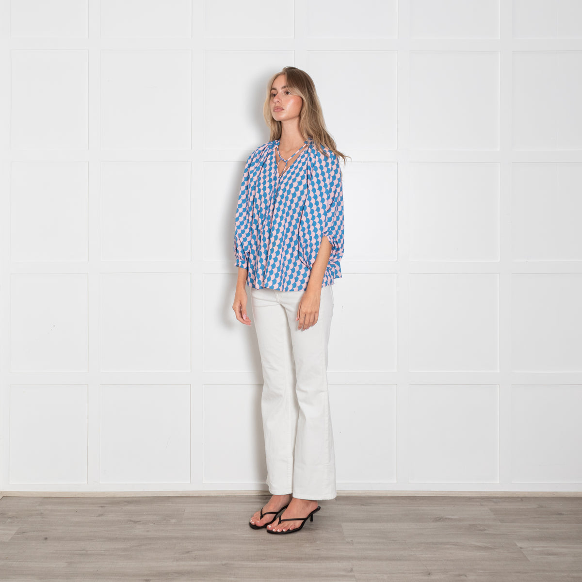 Rhode Blue And Pink Addie Blouse